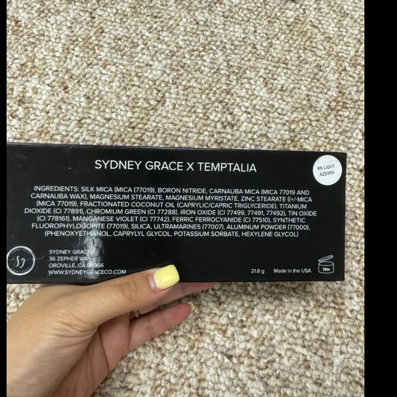 Sydney Grace x Temptalia Radiant Reflections (Deep) + Dear  Sydney Grace x Temptalia Radiant Reflection Palette